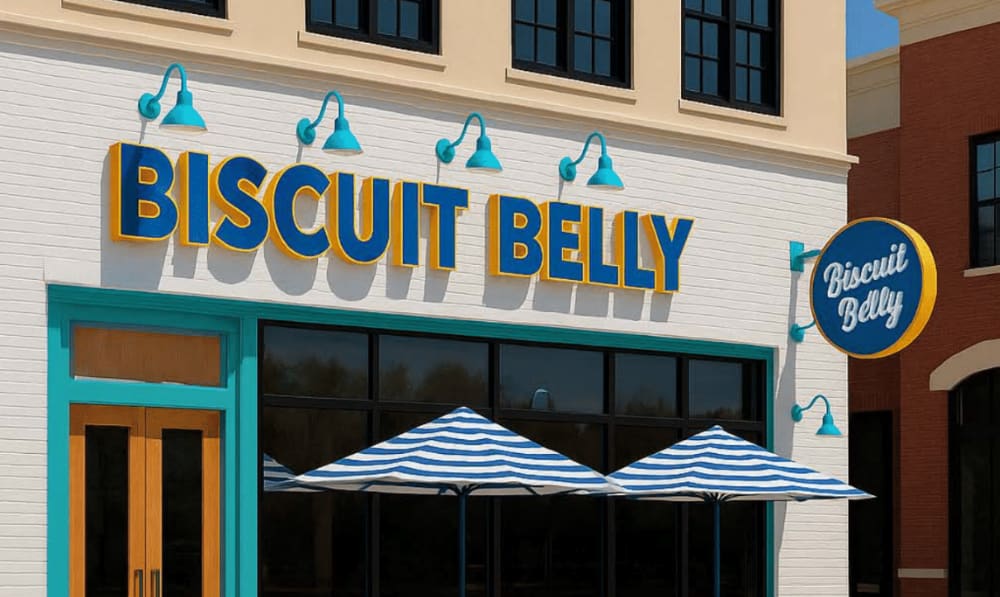 Biscuit Belly breakfast plate