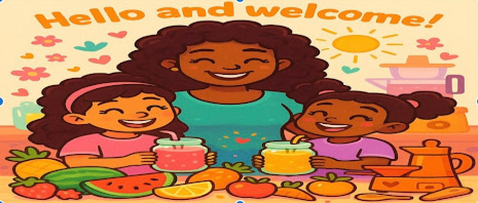 Ashley, Joy, and Hosanna Illustration